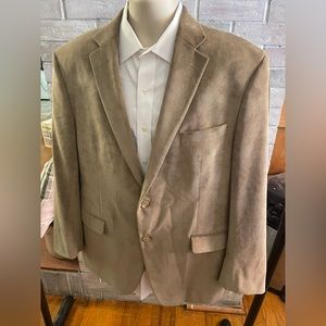 Ralph Lauren Mens Blazer Sport Coat Jacket Sz 44R Men Suit Coats Brown Corduroy